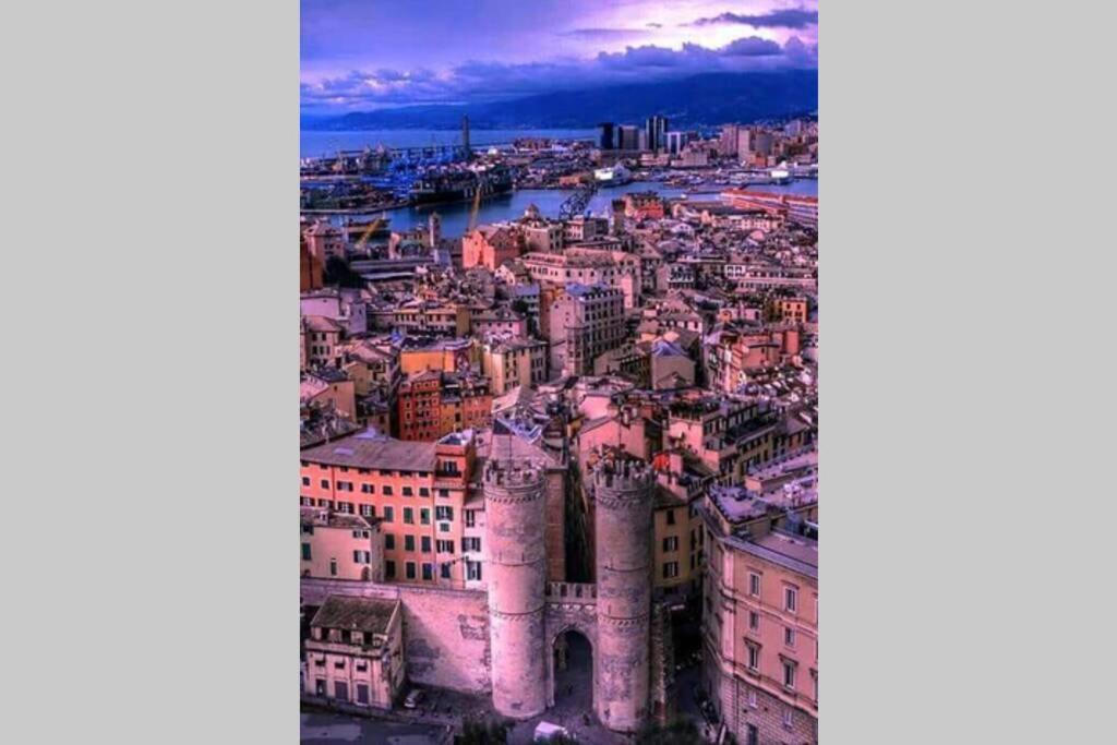 Doge Grimaldi - Davanti All'Acquario - Grande Terrazza Privata - Palazzo Nobiliare Storico Génova Exterior foto